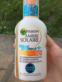 GARNIER - Ambre solaire clear protect+ - Spray protecteur transparent spf 30