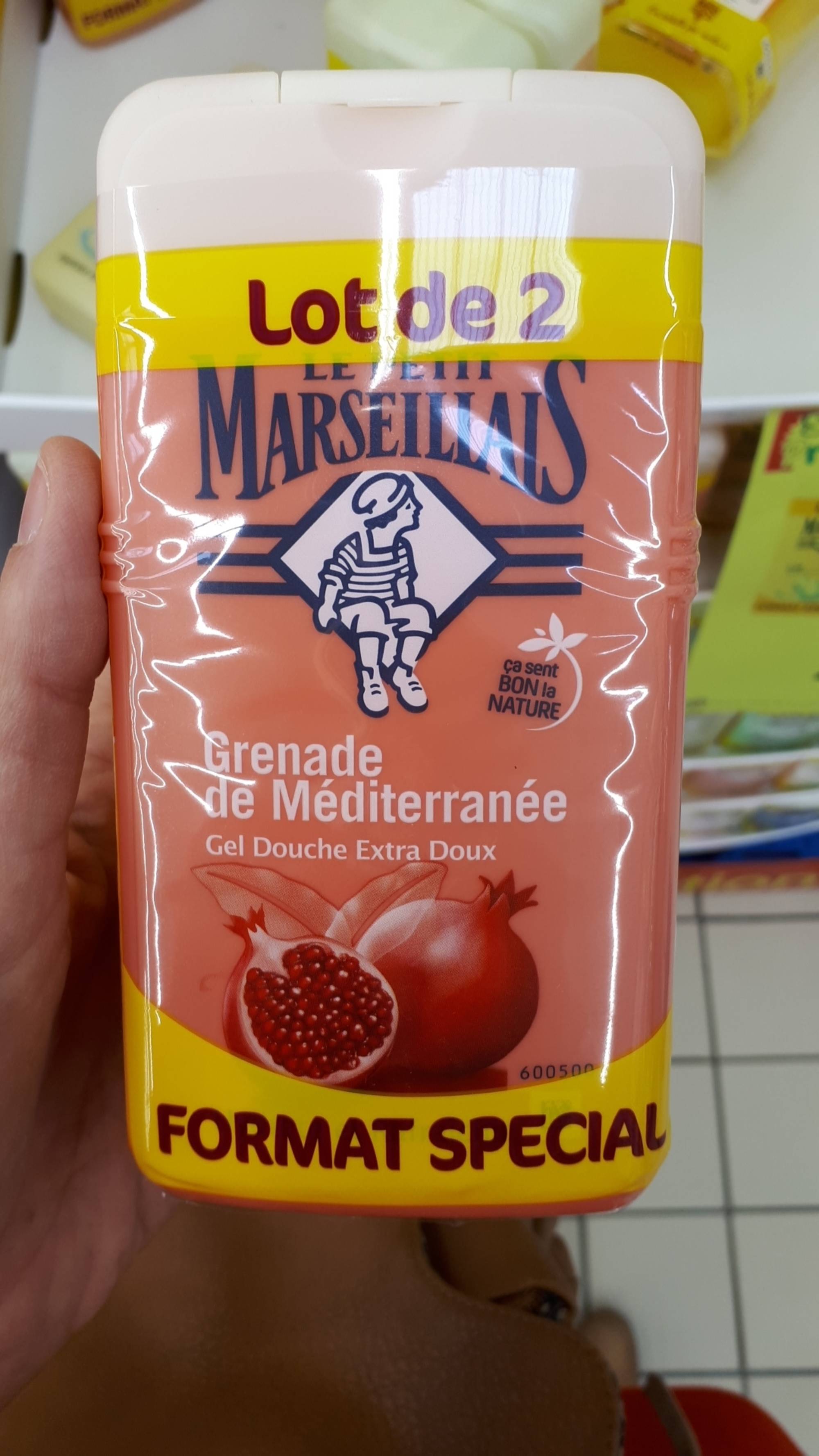 LE PETIT MARSEILLAIS - Grenade de méditerranée - Gel douche extra doux