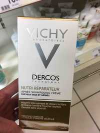 VICHY - Dercos - Nutri-réparateur après shampooing crème