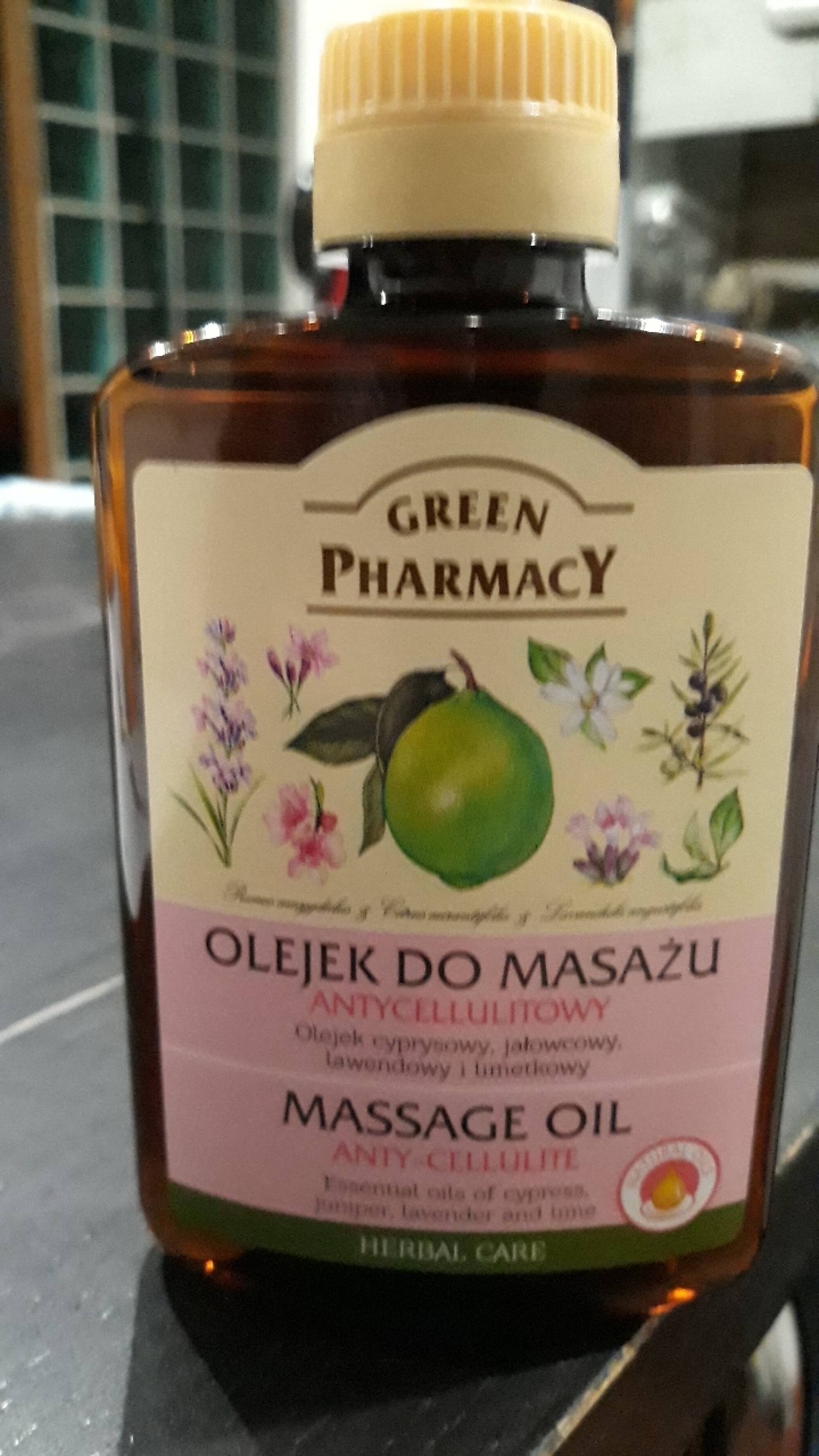 GREEN PHARMACY - Massage oil anti-cellulite