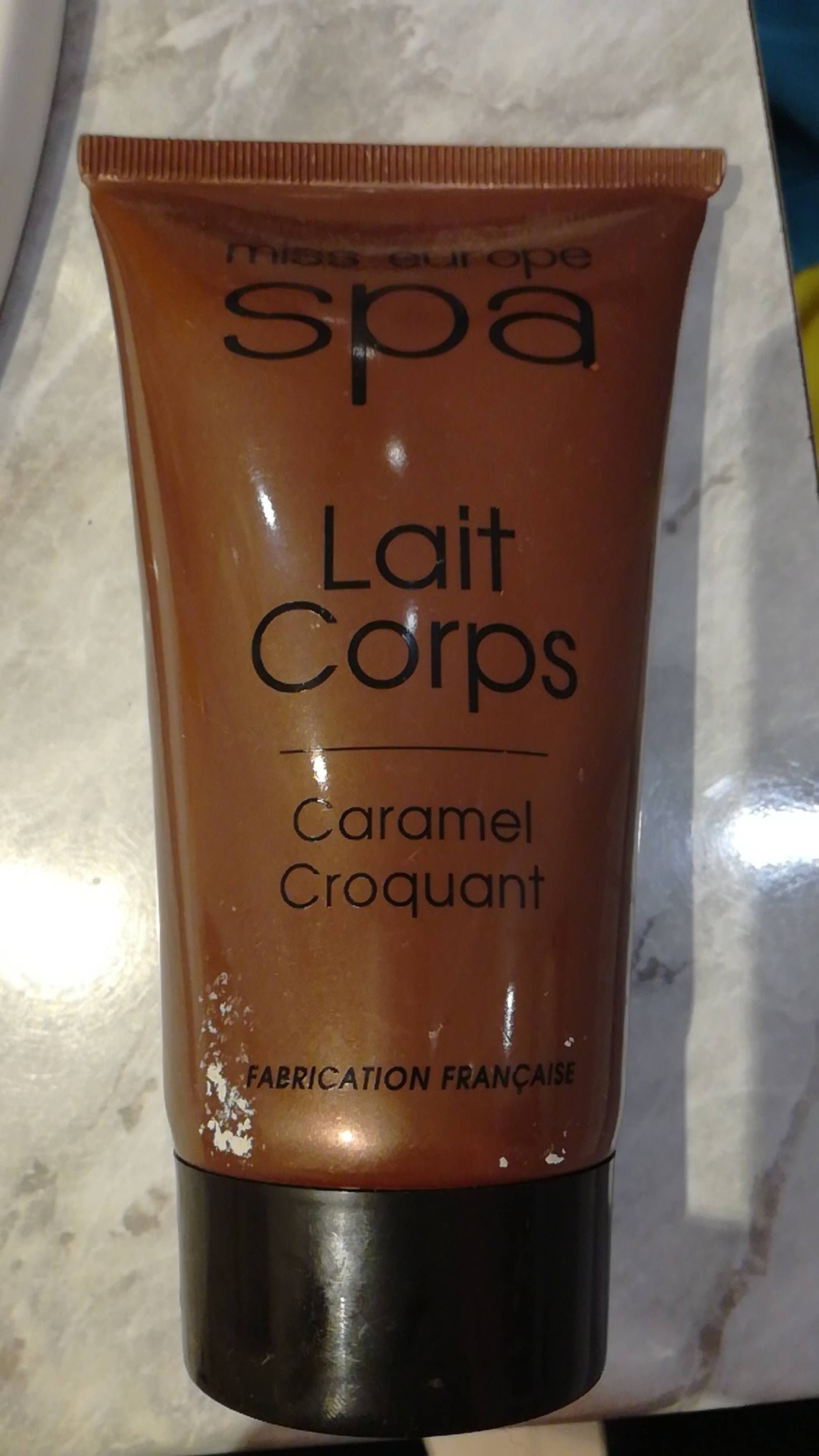 MISS EUROPE - Spa - Lait corps
