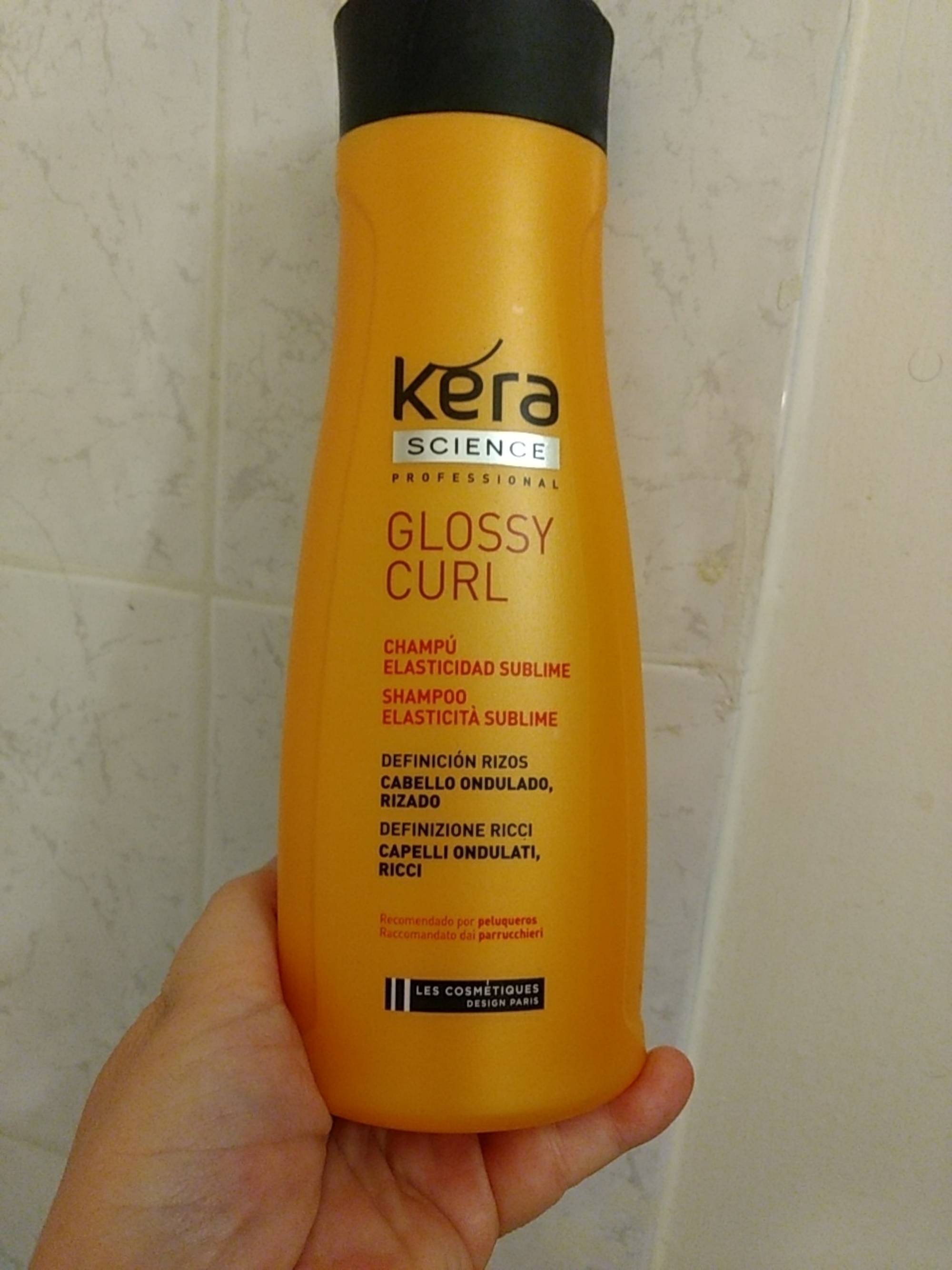 LES COSMÉTIQUE DESIGN PARIS - Kera science - Glossy curl shampoo elasticità sublime