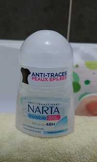 NARTA - Anti-transpirant anti-traces peaux épilées efficacité 48h