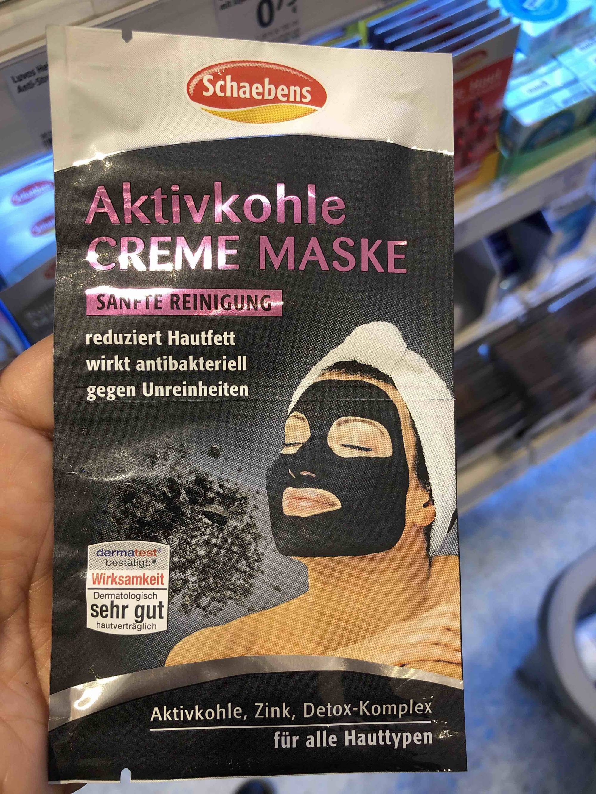 SCHAEBENS - Aktivkohle - Creme maske
