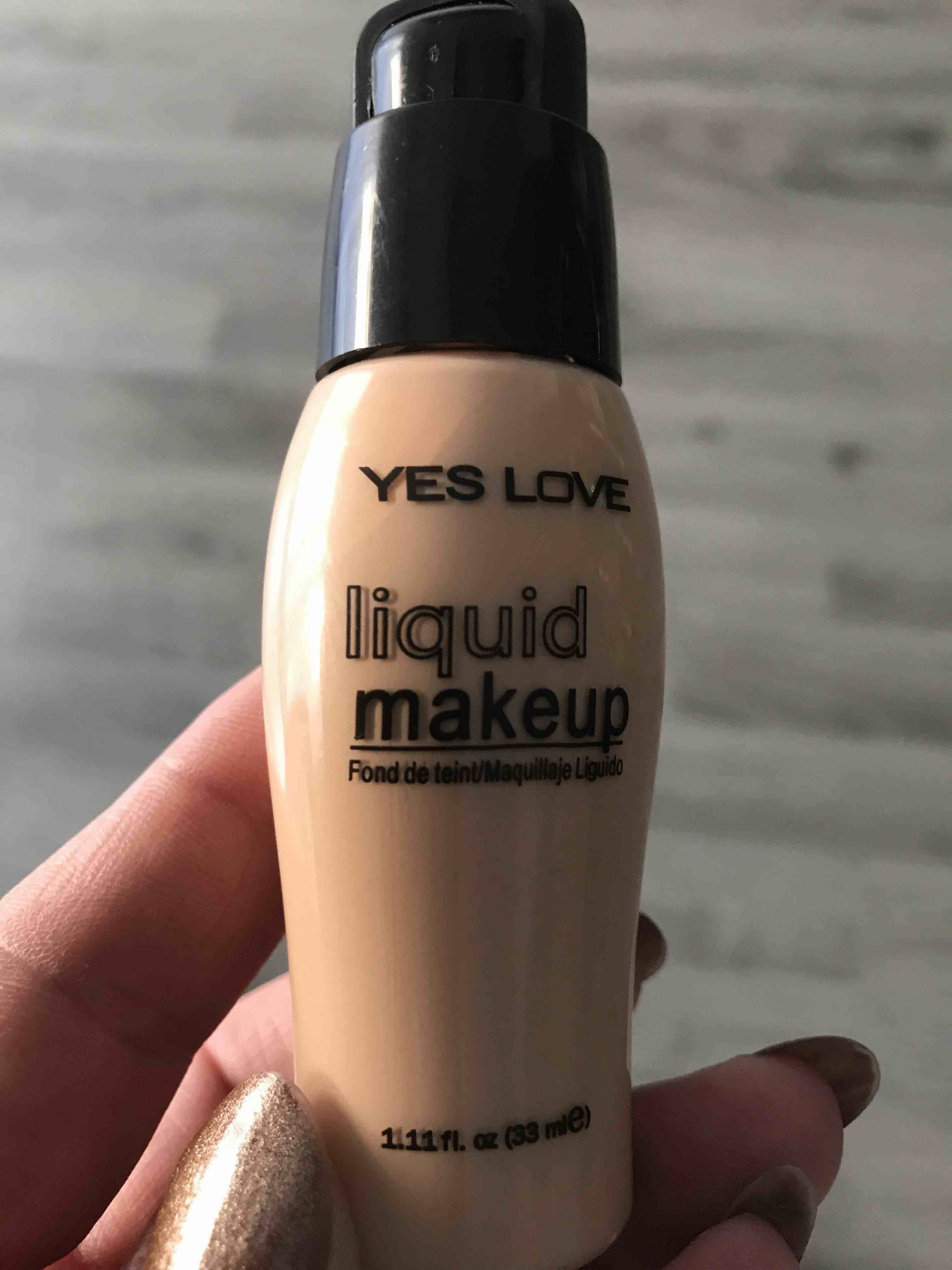 YES LOVE - Liquid makeup - Fond de teint