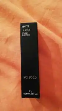 KIKO - Matte - Rouge à lèvres