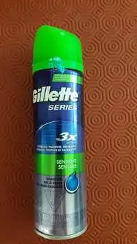 GILLETTE - Series 3x action - Sensitive sensible gel à raser