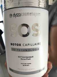 ELYSSA COSMÉTIQUES - SOS Botox capillaire - Botox masque