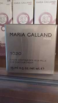 MARIA GALLAND - Crème contour des yeux mille 1020