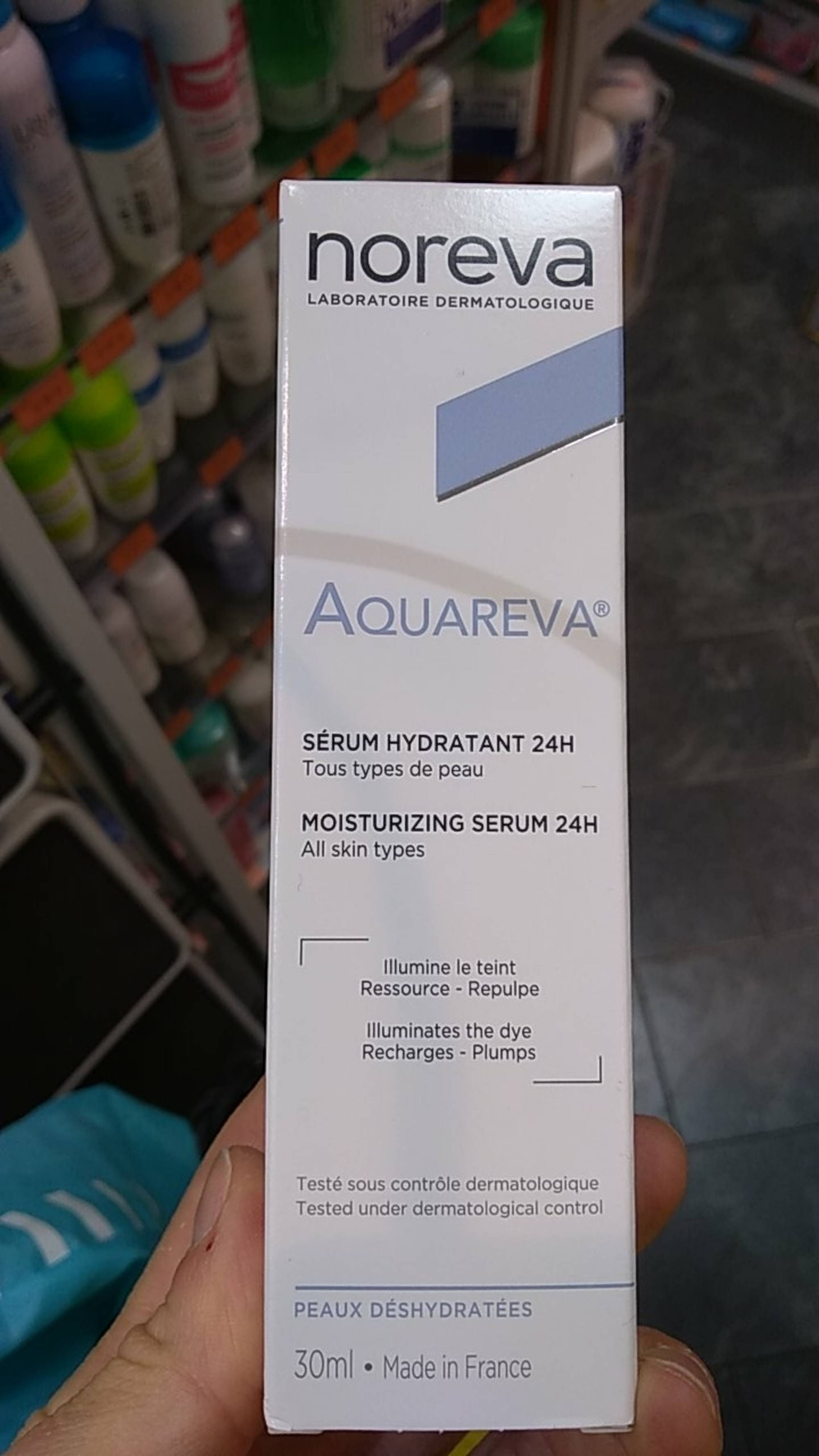 NOREVA - Aquareva - Sérum hydratant 24h