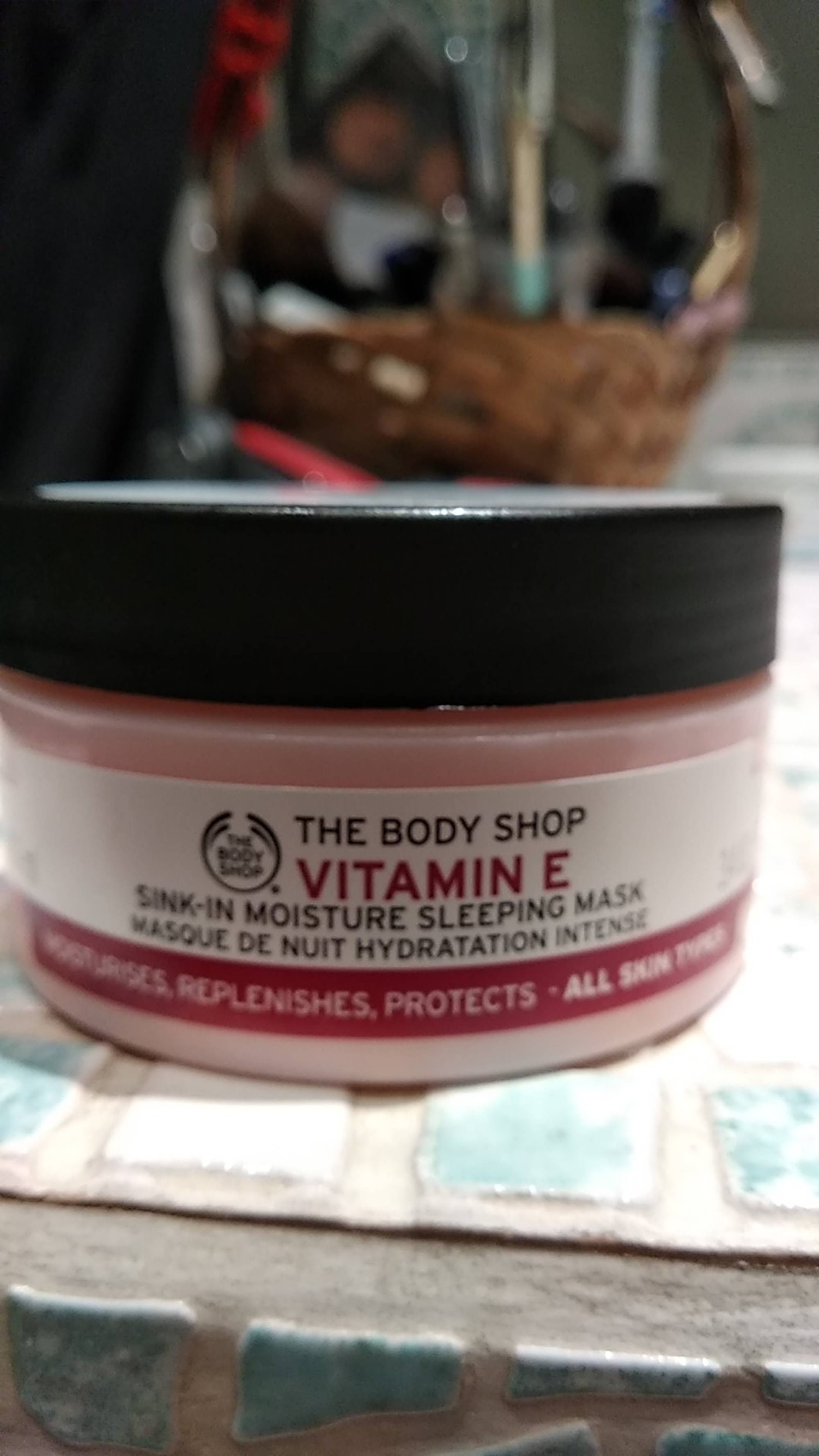 THE BODY SHOP - Vitamin E - Masque de nuit hydratation intense