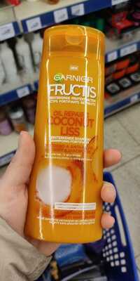 GARNIER - Fructis oil repair 3 - Shampooing fortifiant crème de coco
