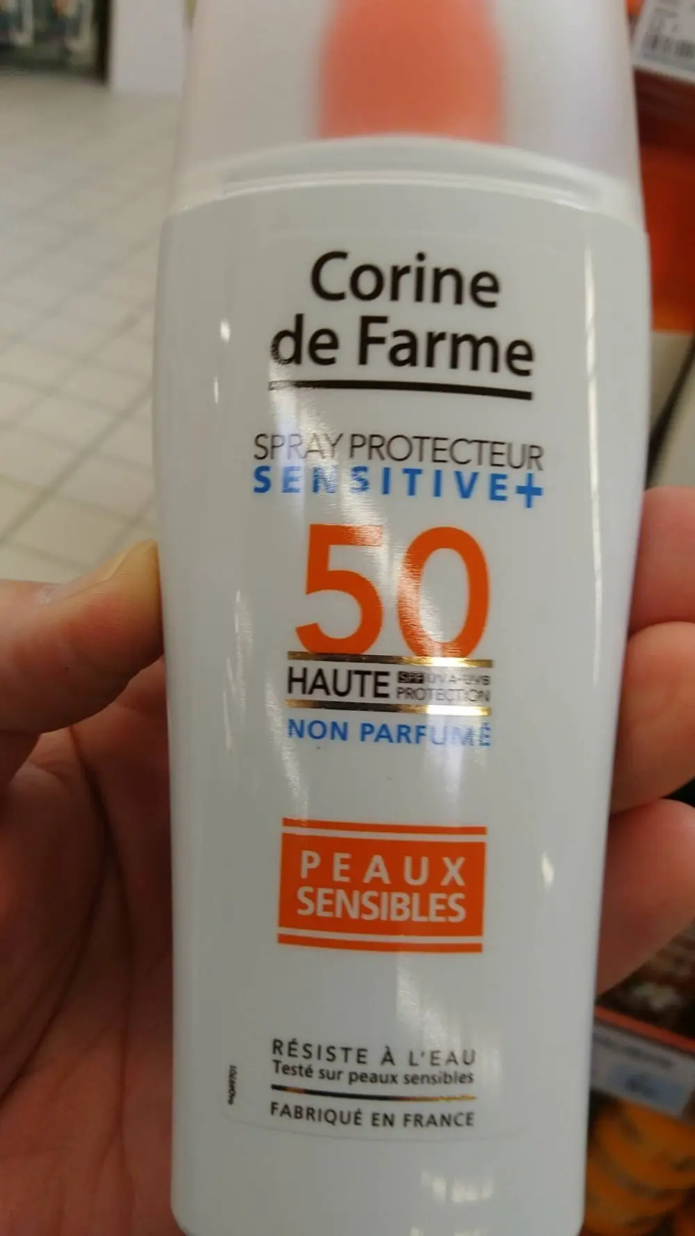 CORINE DE FARME - Spray protecteur sensitive+ 50 