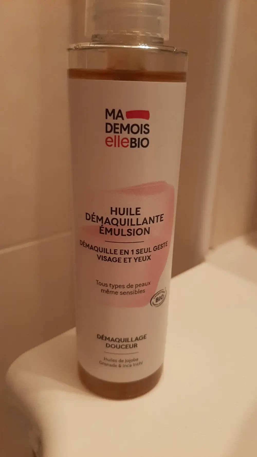 MADEMOISELLE BIO - Huile démaquillante émulsion bio