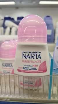 NARTA - Pure efficacité - Anti-transpirant 48h