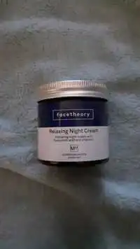 FACETHEORY - Relaxing night cream