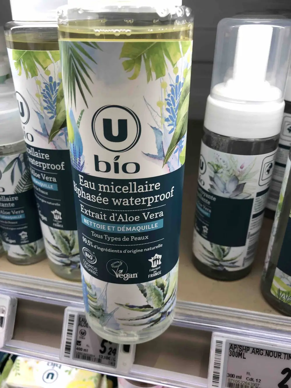 U - Eau micellaire biphasée waterproof