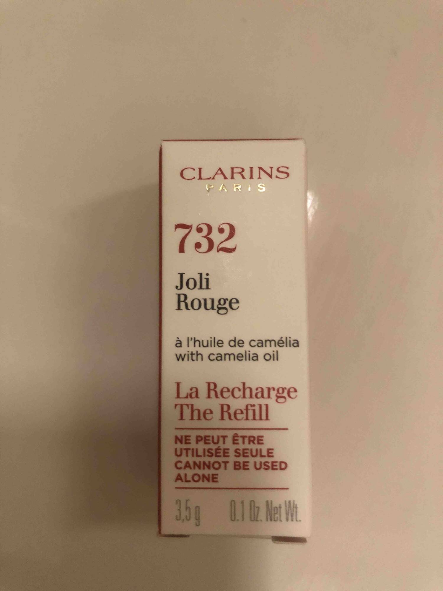CLARINS - 732 joli rouge 