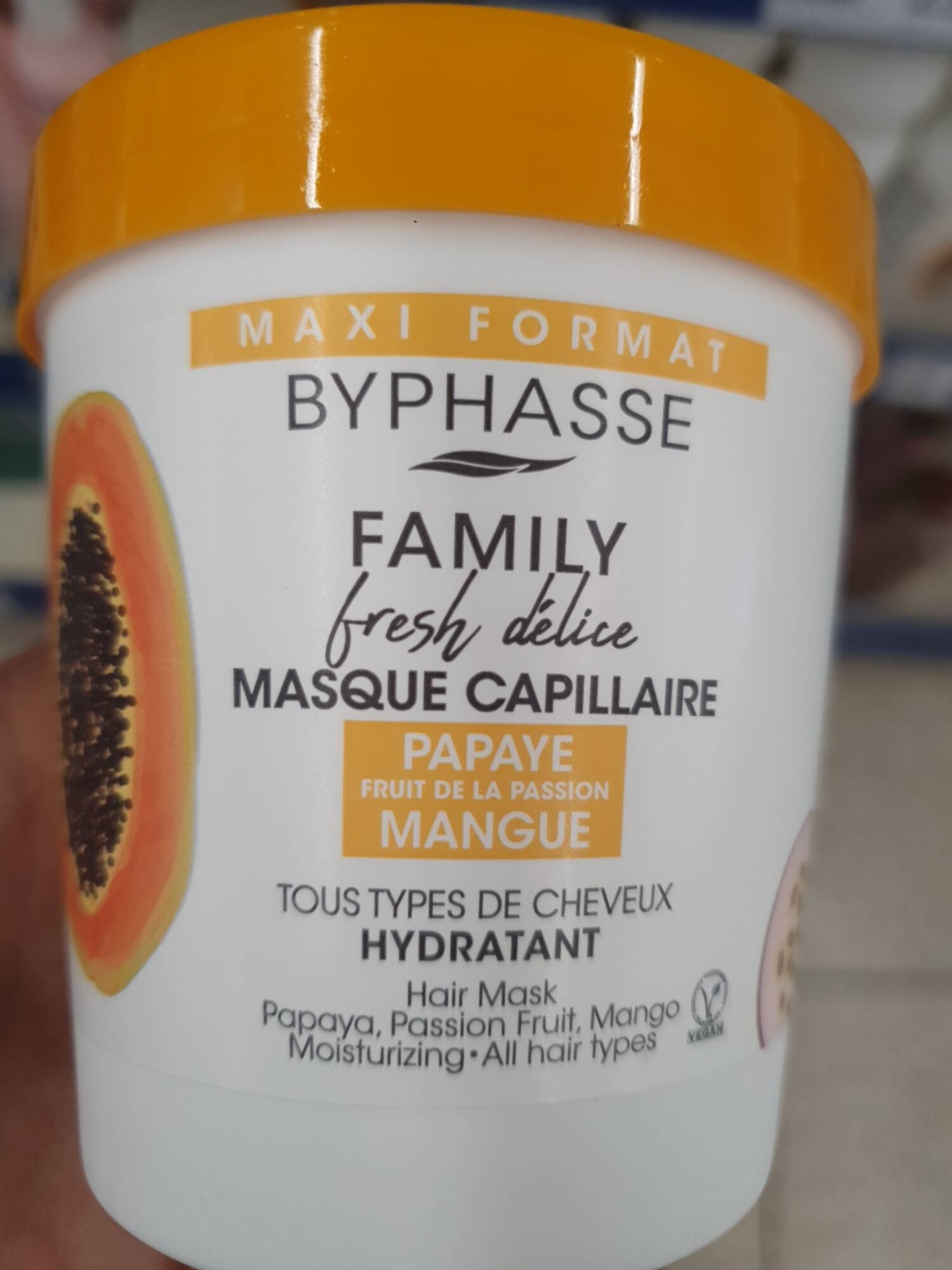BYPHASSE - Family fresh délice - Masque capillaire 