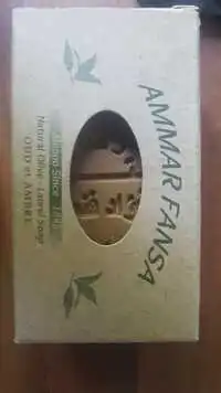 AMMAR FANSA - Oud et ambre - Laurel soap