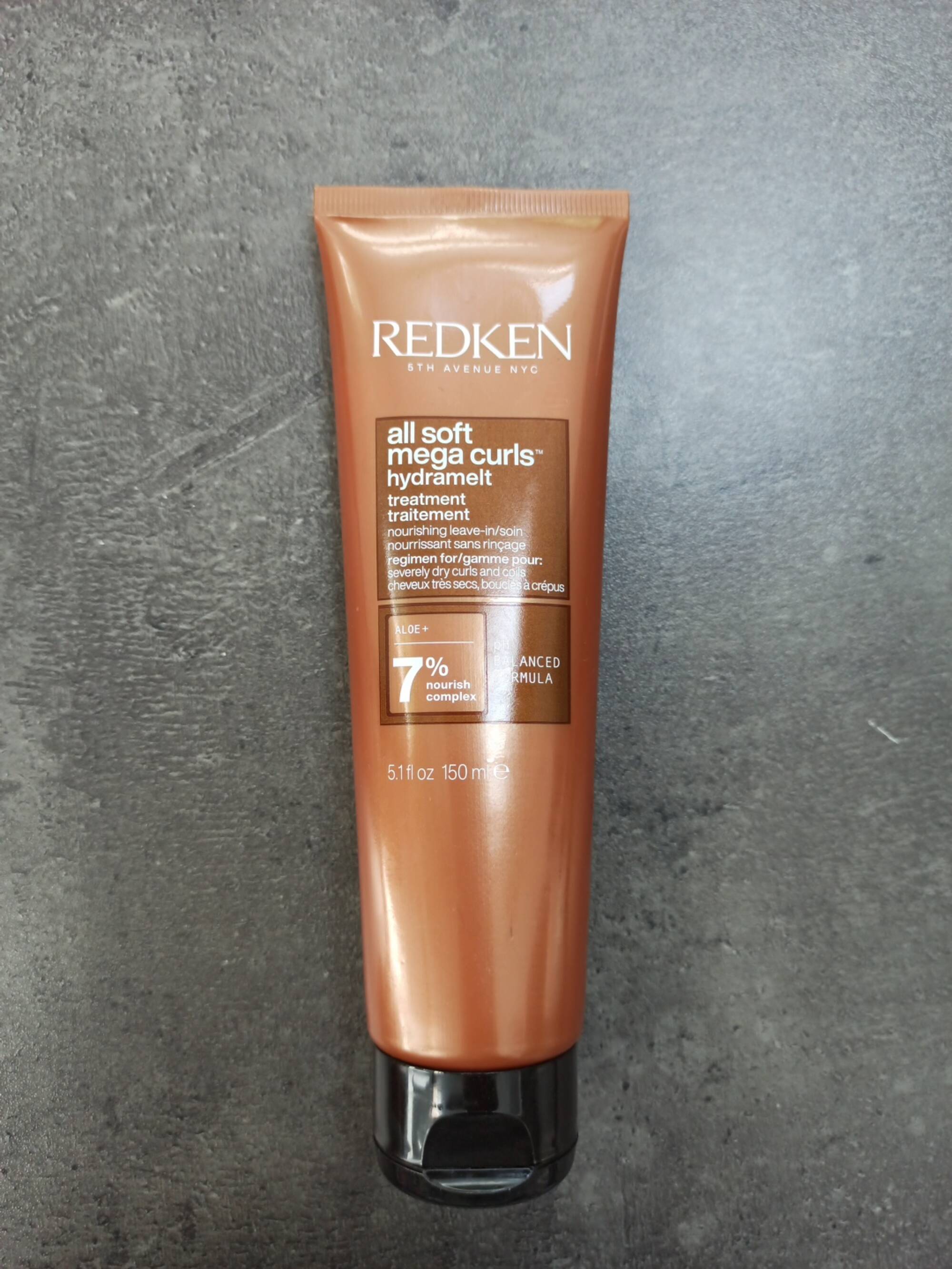 REDKEN - All soft mega curls treatment 