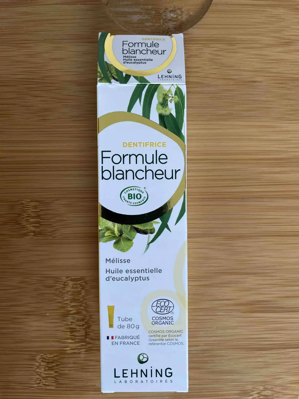 LEHNING LABORATOIRES - Formule blancheur -dentifrice
