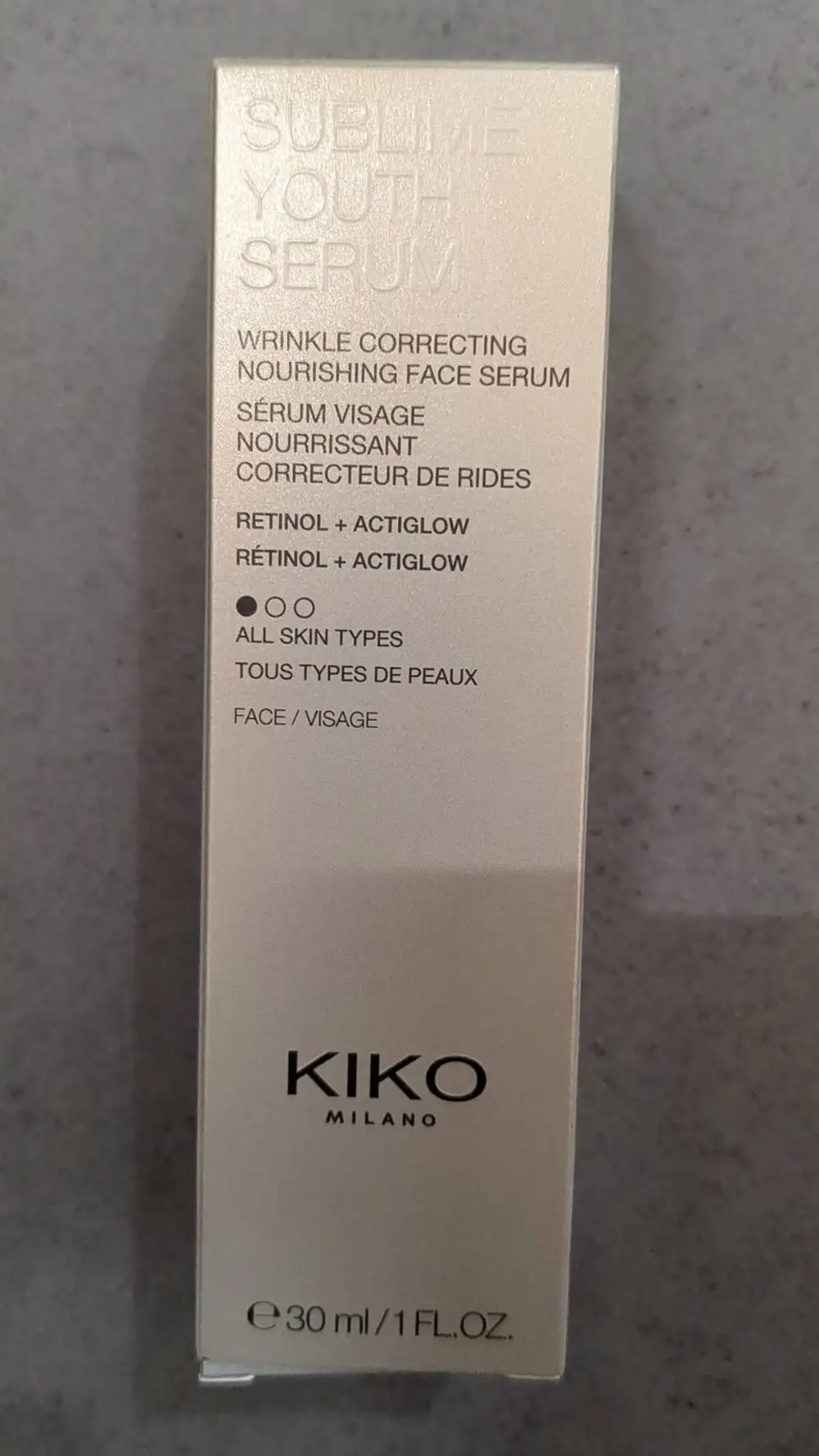 KIKO MILANO - Sublime youth serum