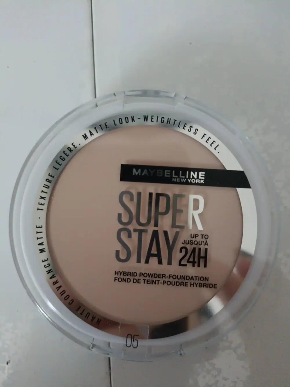 MAYBELLINE - Super stay 24H - Fond de teint-poudre hybride 05