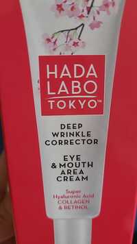 HADA LABO - Eye & mouth area cream - Wrinkle corrector