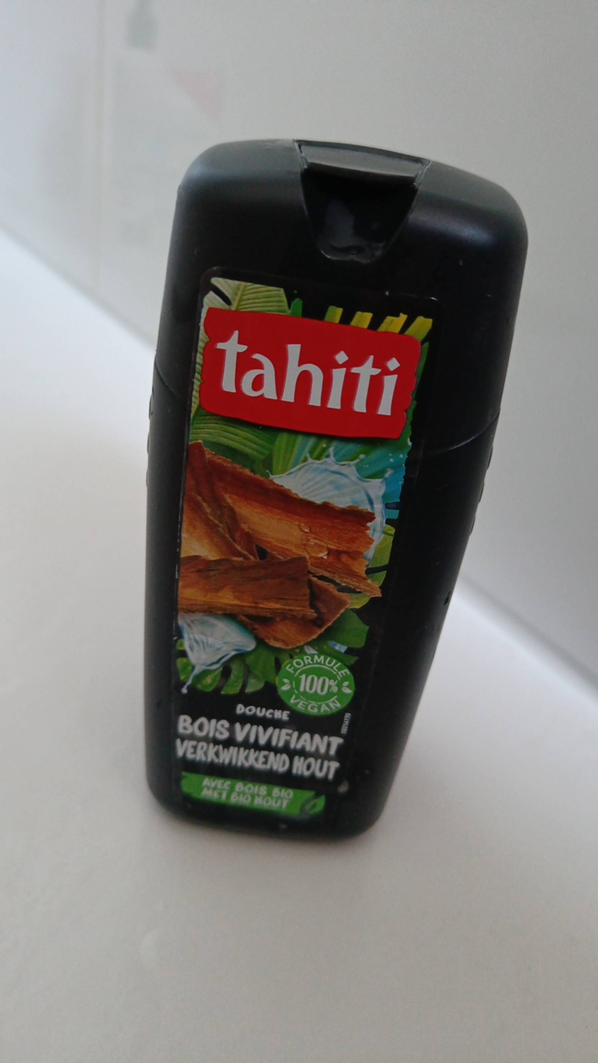 TAHITI - Gel douche bois vivifiant