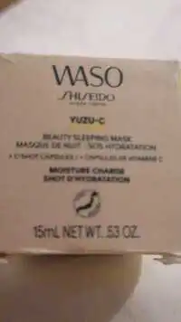 SHISEIDO - Waso - masque de nuit