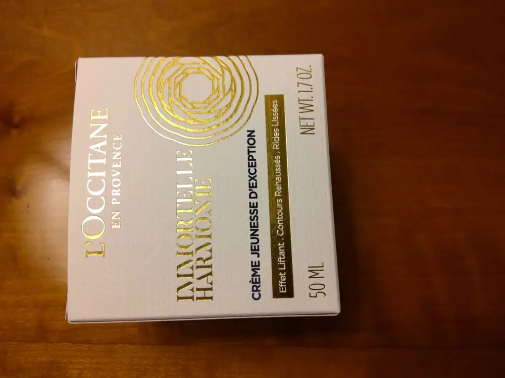 L'OCCITANE - Immortelle harmonie - crème jeunesse d'exception