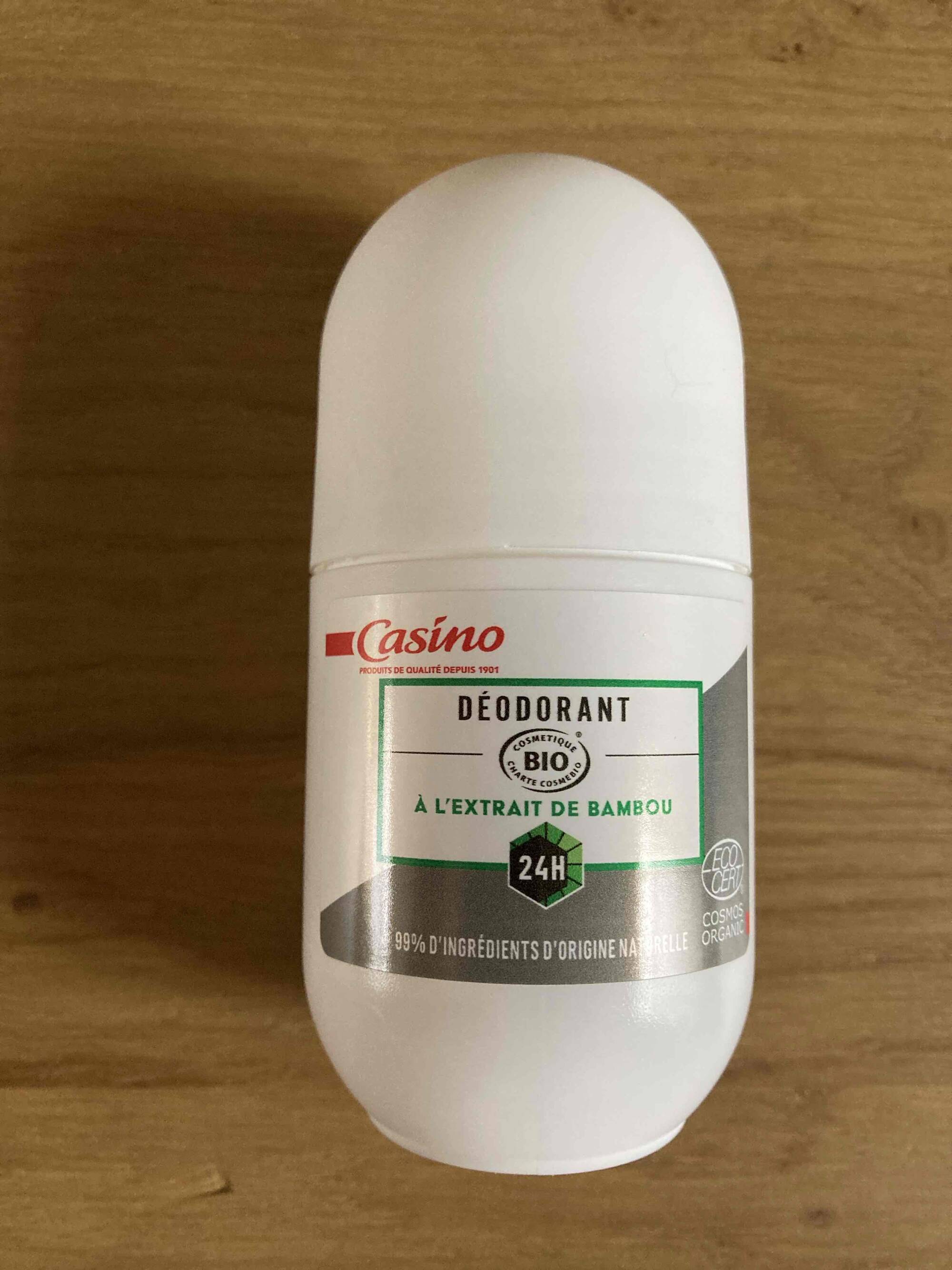 CASINO - Déodorant à l'extrait de bambou