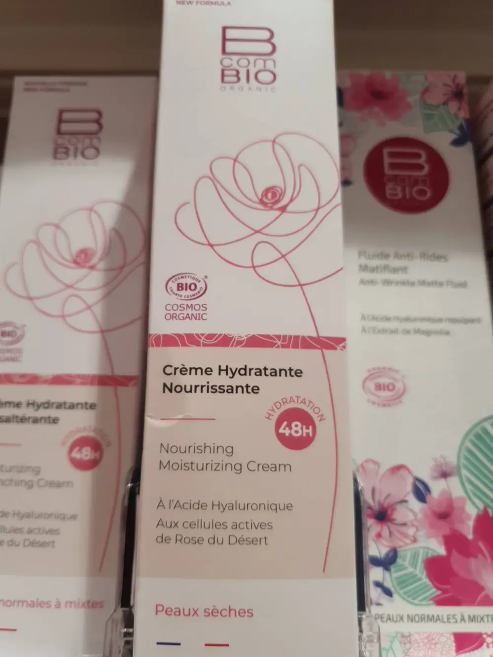 B COM BIO - Crème hydratante nourrissante 48h