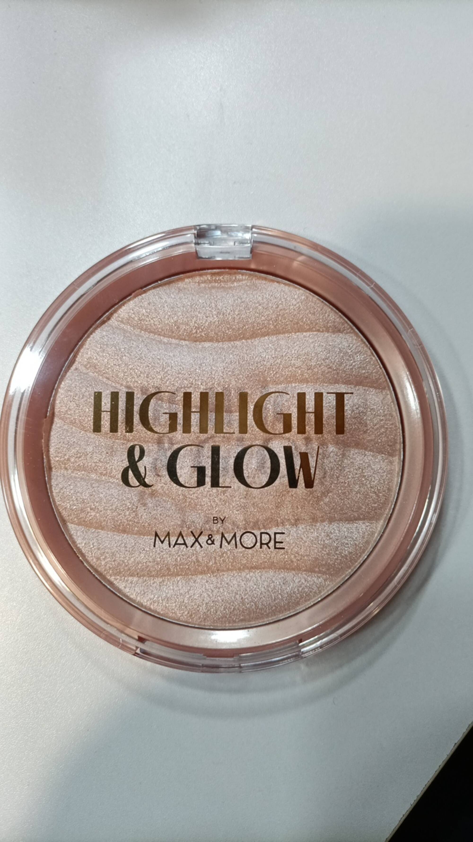 MAX & MORE - Highlight & glow - Face & body highlighter