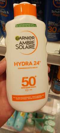 GARNIER - Ambre solaire - Hydra 24h sonnenschutz milch 50+