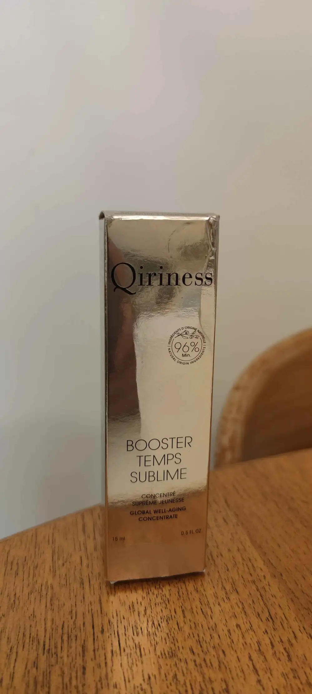 QIRINESS - Booster temps sublime - Concentré suprême jeunesse