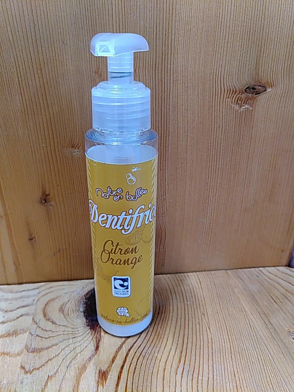 NATURE EN BULLES - Dentifrice citron orange 