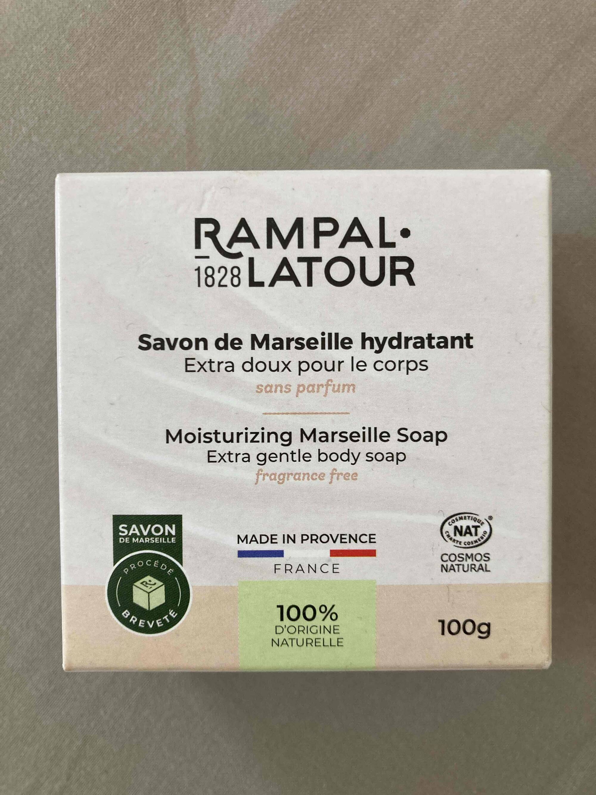 RAMPAL LATOUR - Extra doux pour le corps - Savon de Marseille hydratant 