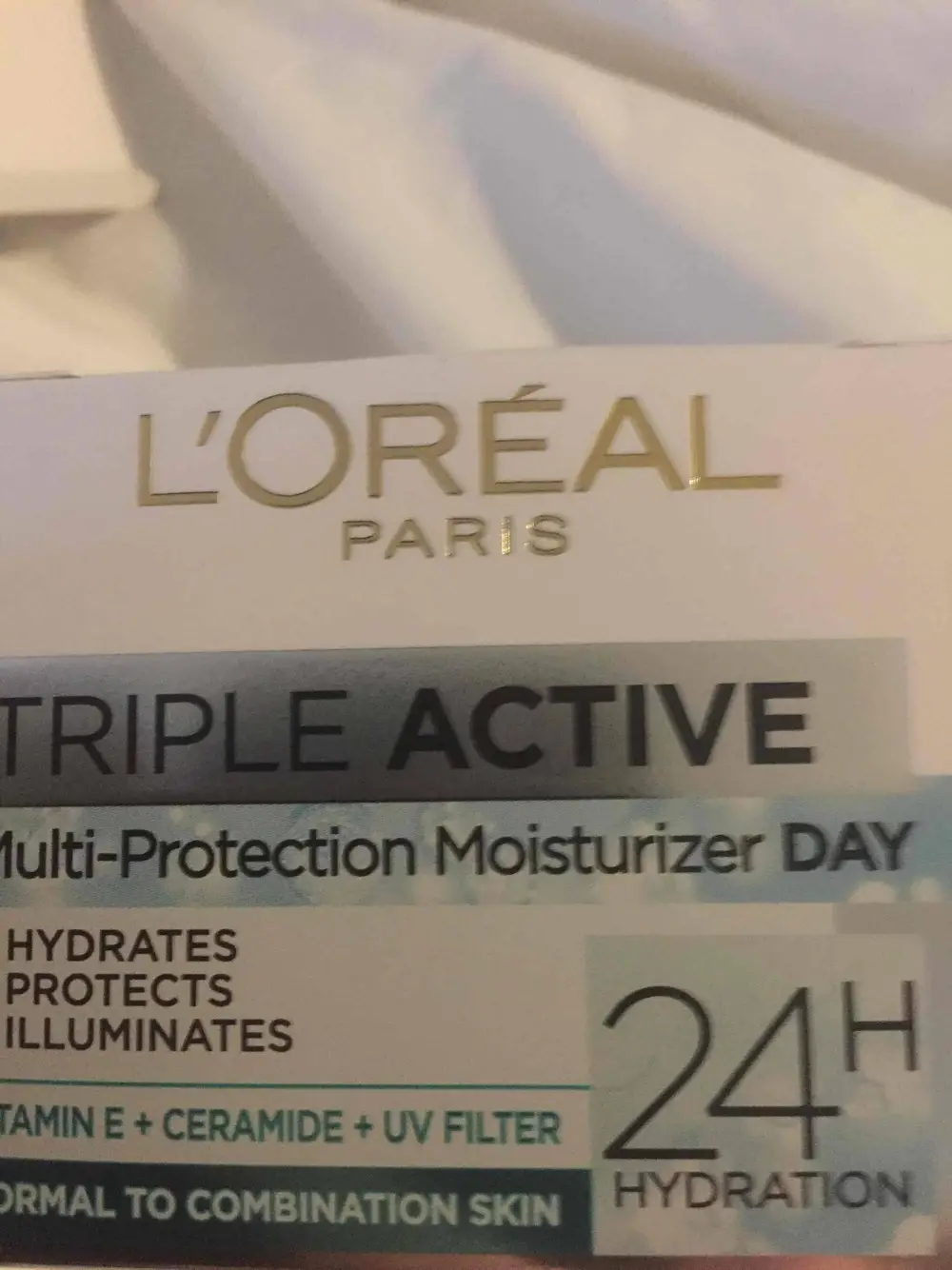 L'ORÉAL - Triple active - Multi-protection moisturizer day