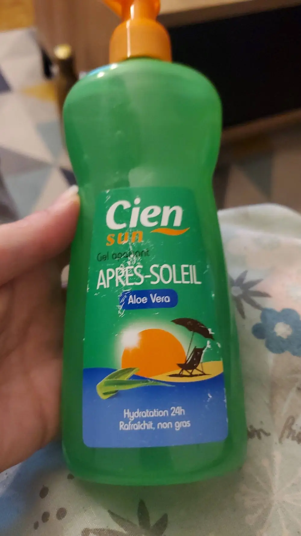 CIEN SUN - Gel apaisant après soleil aloe vera