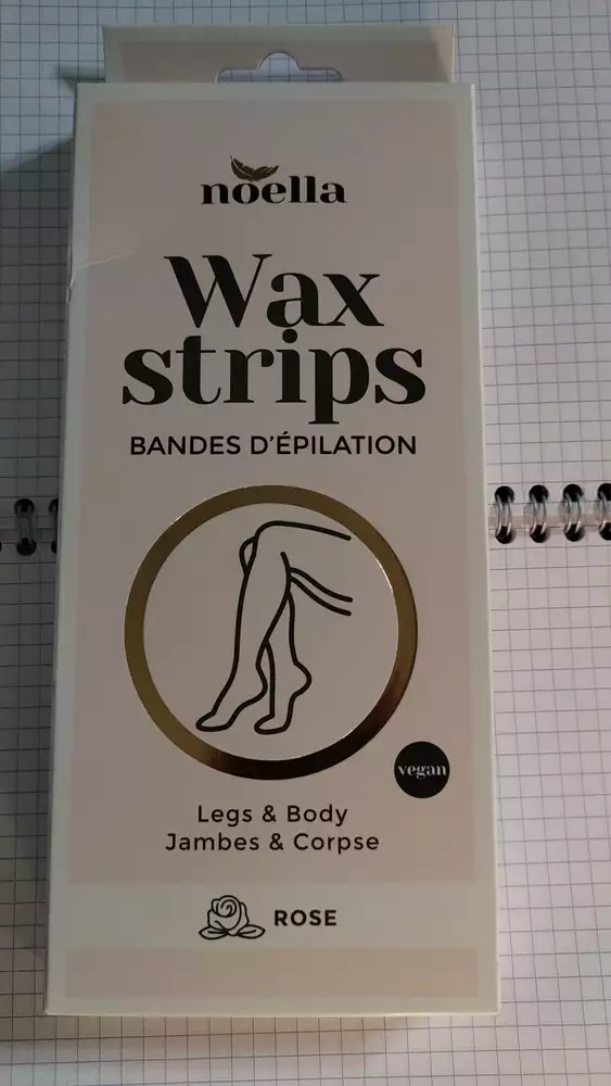 NOELLA - Wax strips - Bande d'épilation jambes et corps