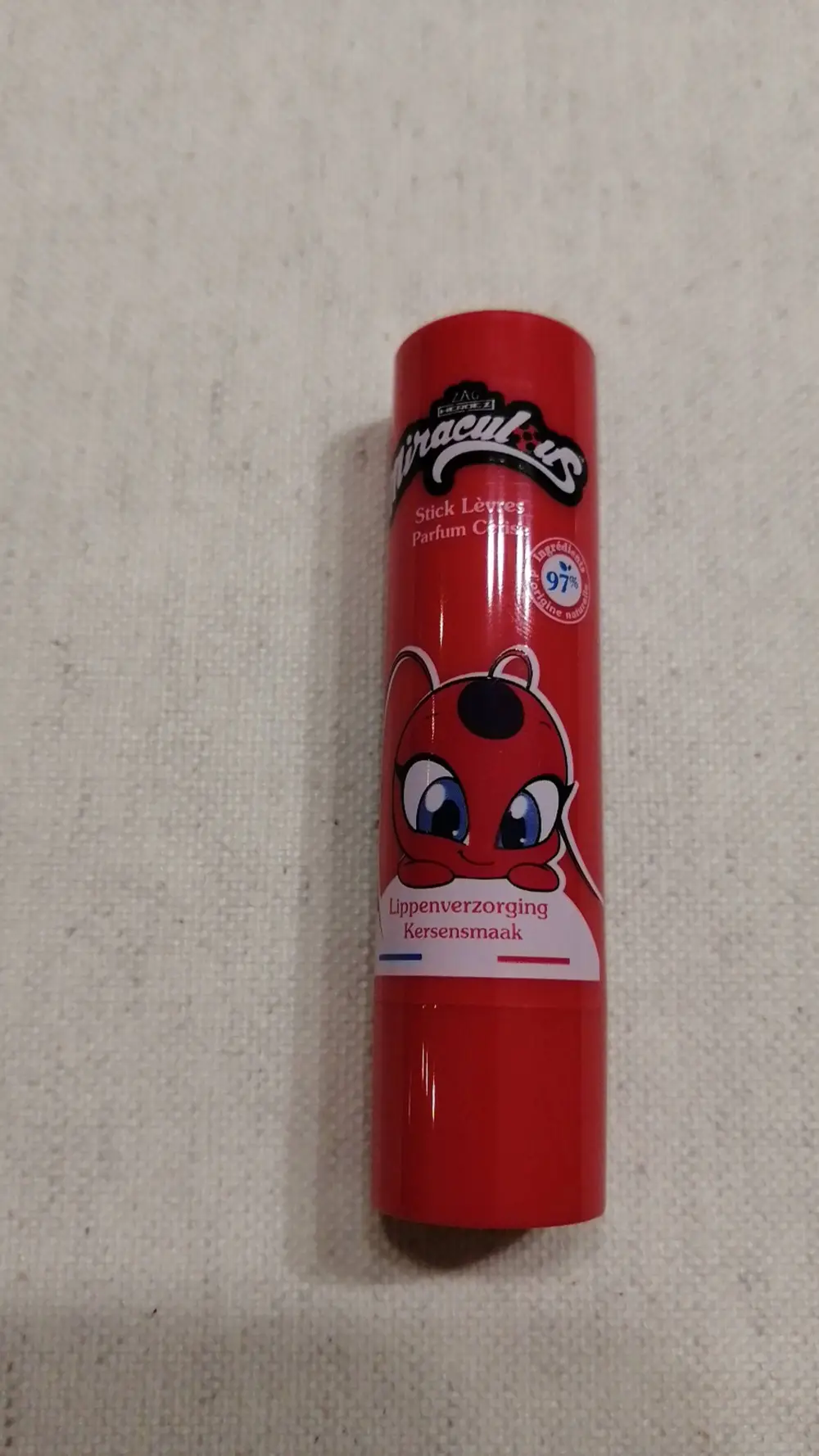 LE COMPTOIR DU BAIN - Miraculous - Stick lèvres parfum cerise