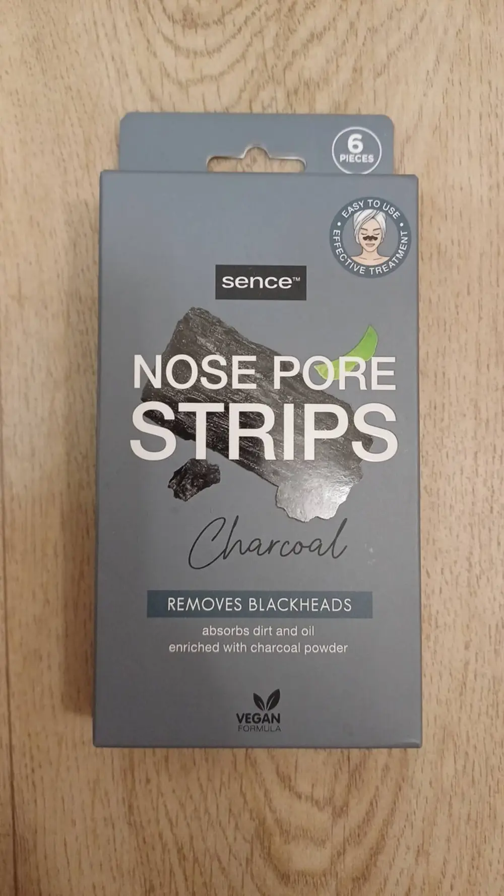 SENCE - Nose pore strips charcoal