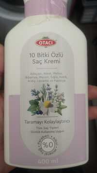 OTACI - 10 Bitki özlü saç kremi 