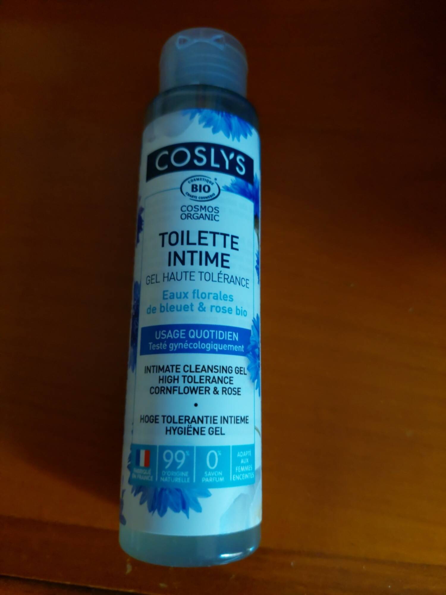 COSLYS - Toilette intime - Gel haute tolérance