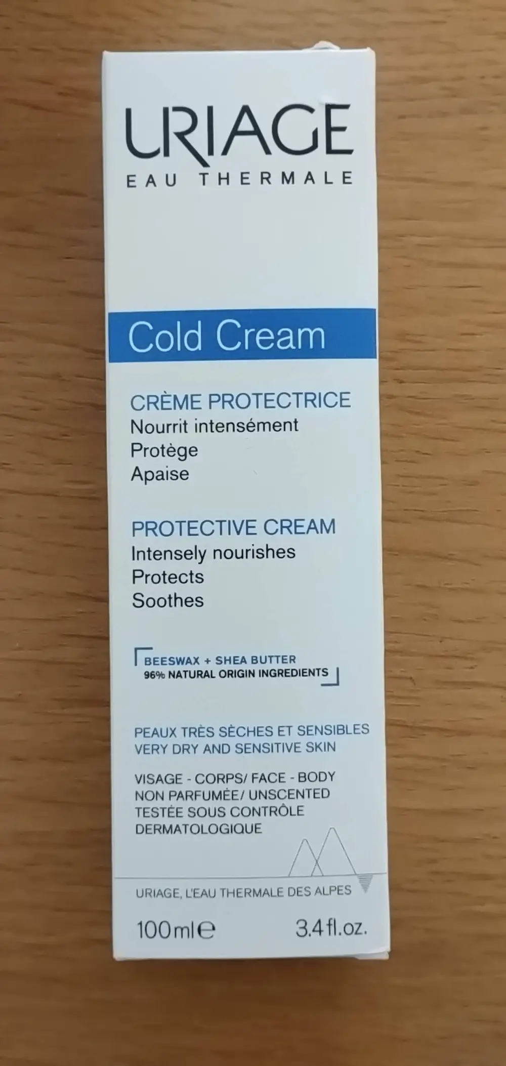 URIAGE - Cold cream - Crème protectrice visage et corps