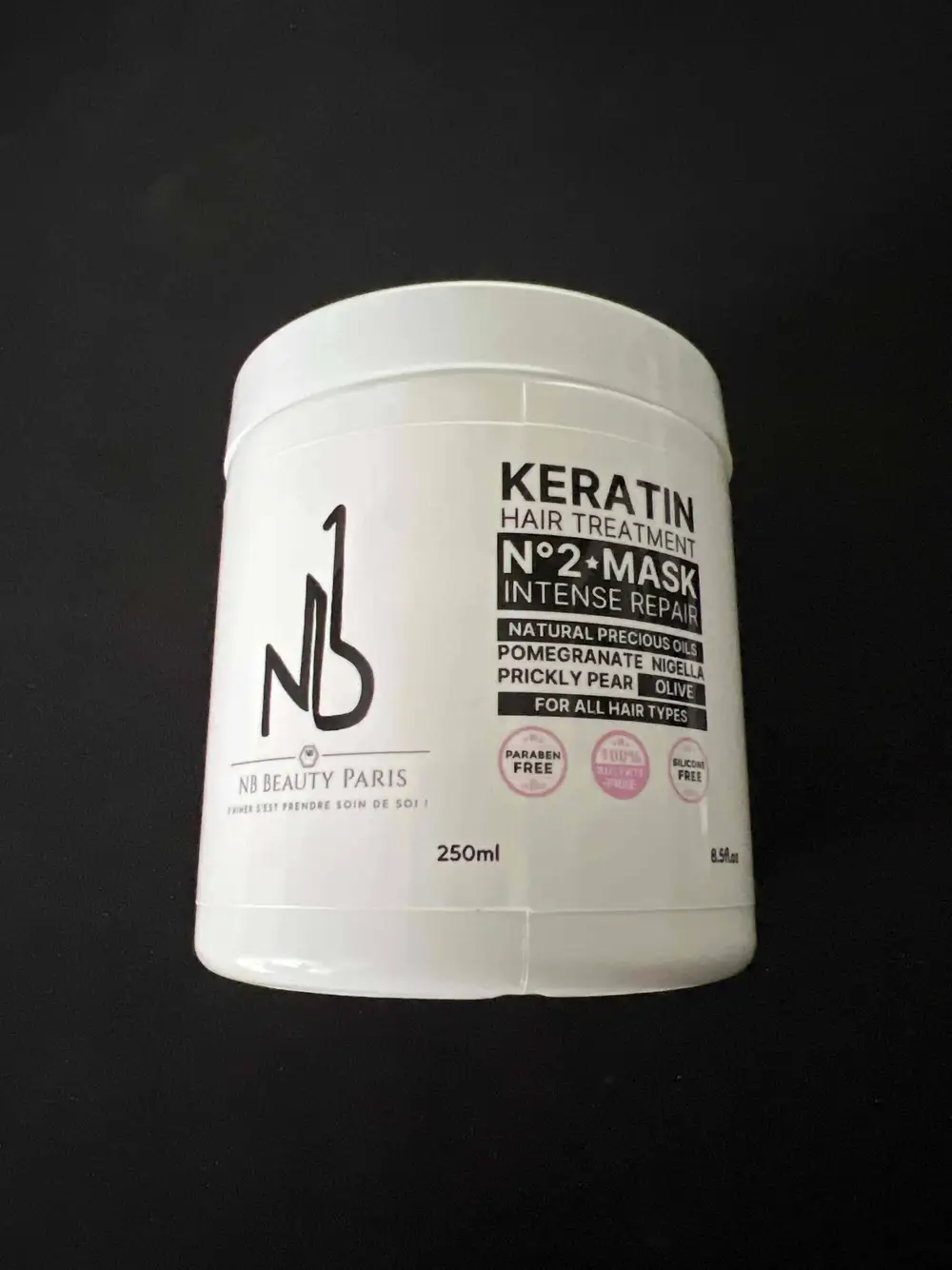 NB BEAUTY PARIS - Keratin - Mask intense repair N°2