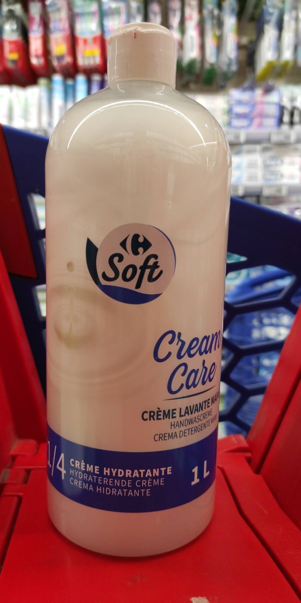 CARREFOUR SOFT - Cream care - Crème lavante mains