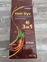MEIDU - Hair dye shampoo 3in1 chestnut brown